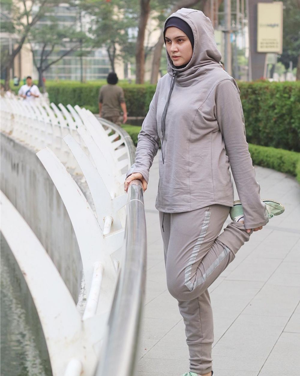30 Trend Terbaru Style  Hijab  Untuk Olahraga  Lari My Red 