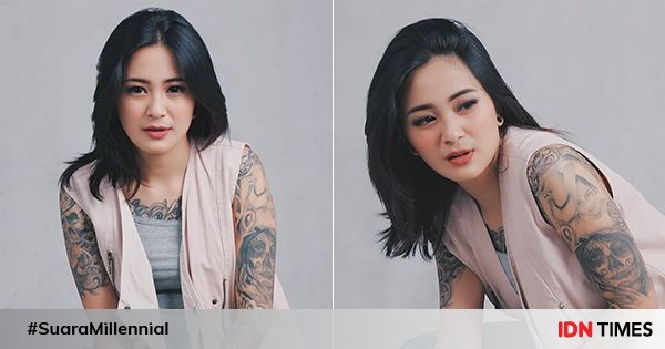 Disebut Mirip Nagita, Ini 10 Potret Selebgram Bertato Nadia Zerlinda