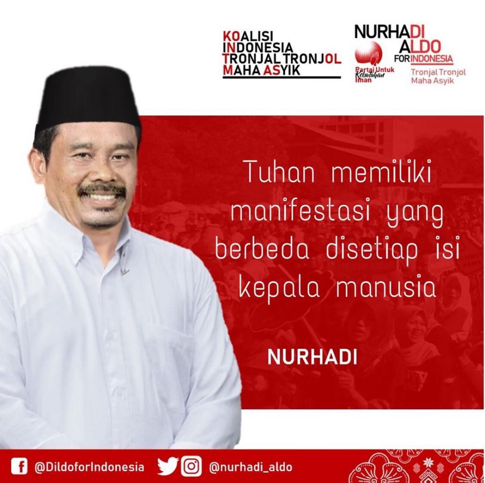 Capres Fiktif Idola Baru, 9 Quote Nurhadi-Aldo Ini Jenaka dan Cerdas!