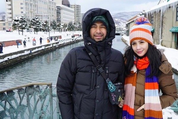 10 Potret Serunya Keluarga Raffi-Gigi Liburan ke Jepang, Main Salju!