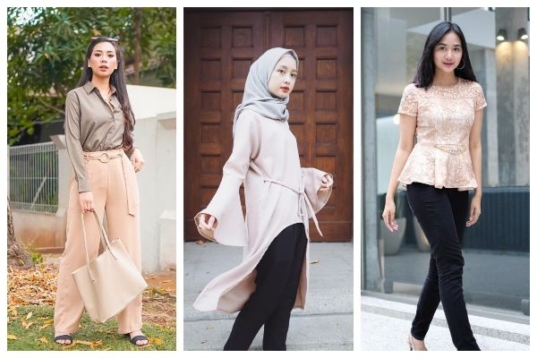 10 Ide Outfit Warna Nude ala Selebgram Cantik Indonesia, Manis Banget!