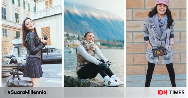 10 inspirasi ootd liburan ke luar negeri ala amanda rawles, mempesona!