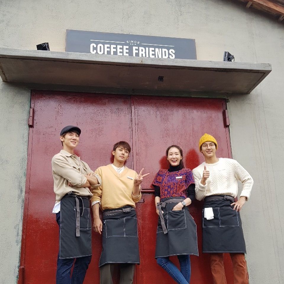 Image result for coffee friends tvn korean cast