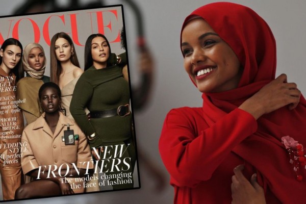 10 Potret Halima Aden Model Hijab Pertama Yang Ada Di Cover Vogue