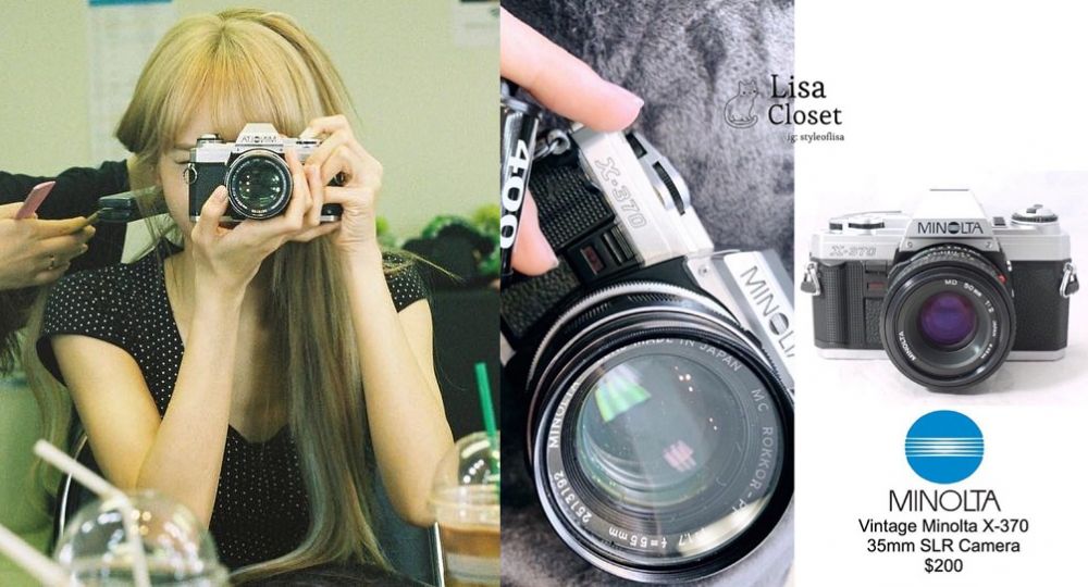 Lisa Blackpink Camera Collection