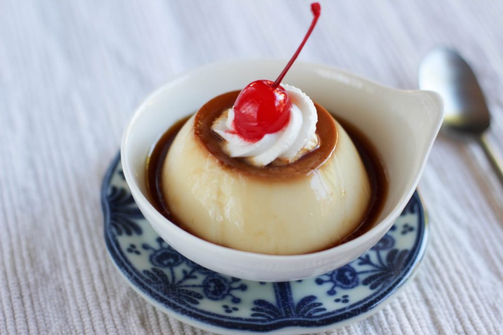 japanese caramel custard pudding recipe terbaru