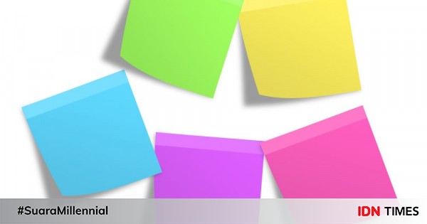 Berikut, 5 Jenis Sticky Notes Yang Belum Diketahui Banyak Orang!