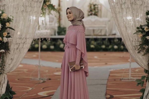 Kebaya Hijab Warna Pink Salem Hijab Muslimah