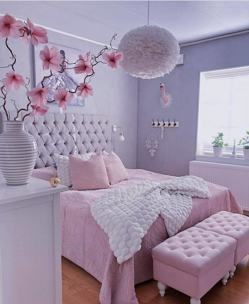 10 Ide Dekorasi  Kamar  Minimalis Warna  Pink 