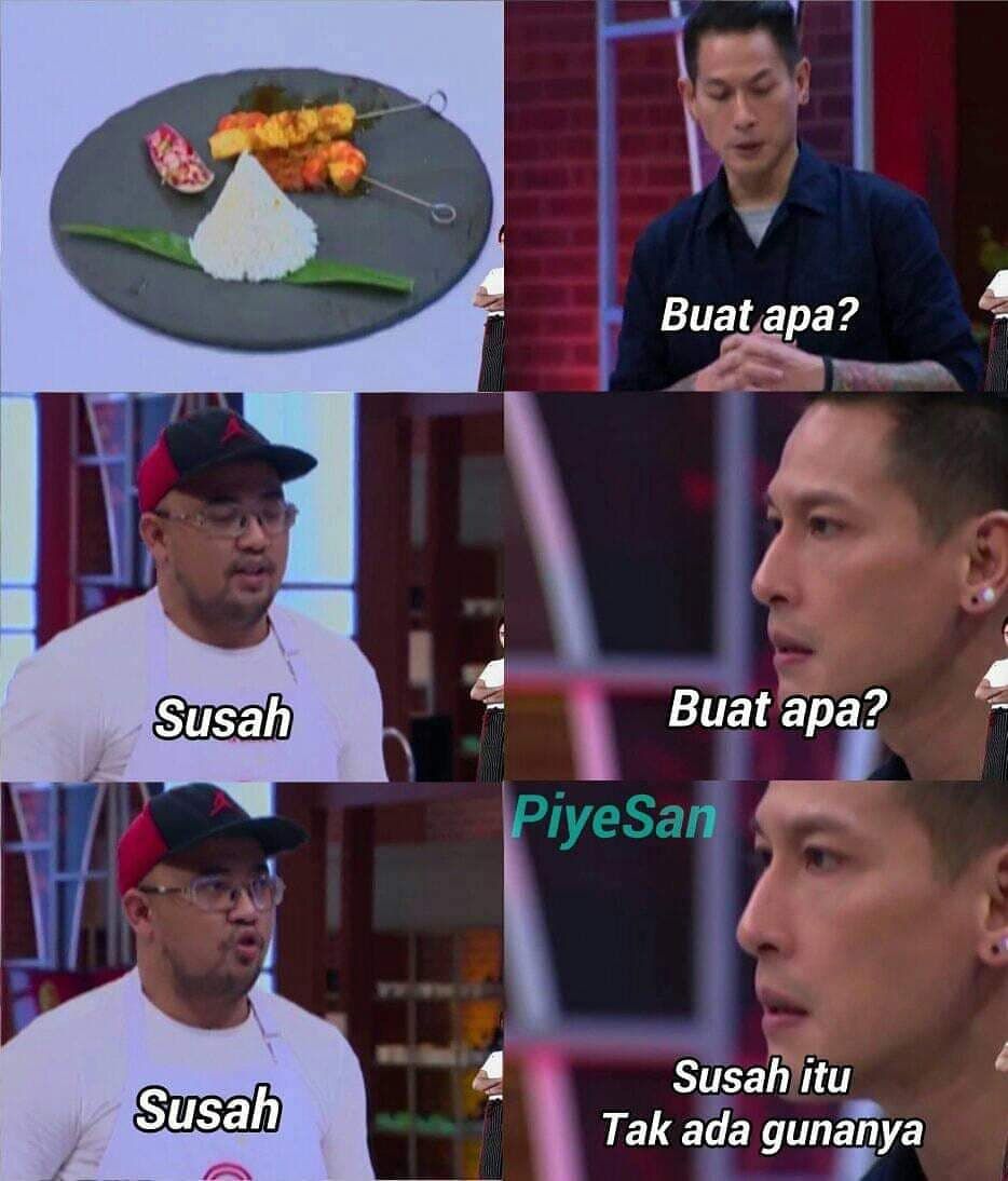 10 Meme Acara Masterchef Indonesia