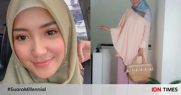 10 Potret Manisnya Erica Putri, Kakak Citra Kirana saat Kenakan Hijab