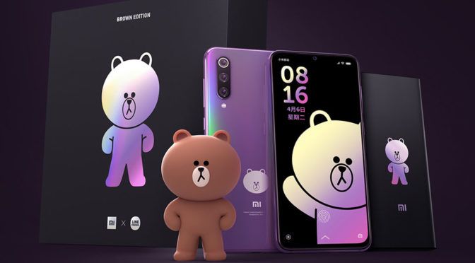 Tampilan dan Spesifikasi Xiaomi Mi 9 SE Edisi Brown Bear