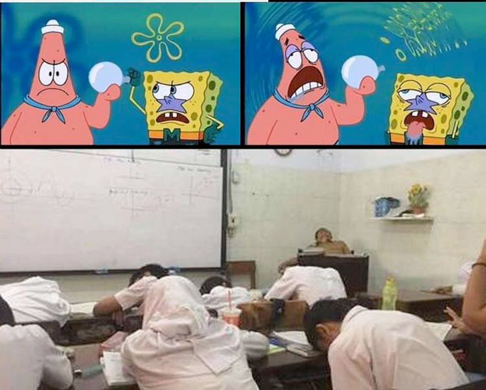 10 Meme Lucu Spongebob Ini Bikin Ketawa Sambil Tepuk Jidat