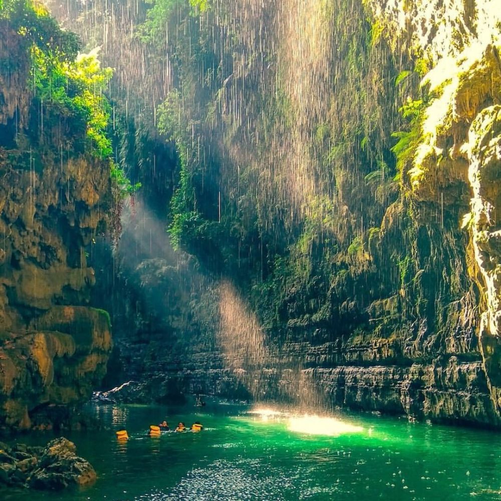Wisata Green Canyon Pangandaran Jawa Barat Tempat Wisata