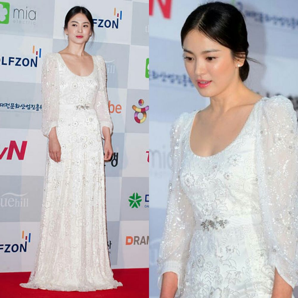 song hye kyo red carpet