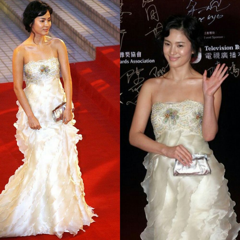 song hye kyo red carpet