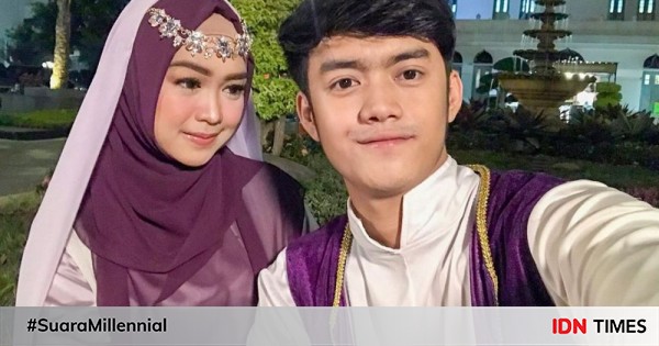 9 momen akrab ria ricis dan denias, jadi pasangan ala disney