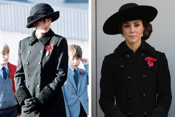Bak Reinkarnasi, 10 Gaya Kate Middleton Mirip Banget Sama Putri Diana