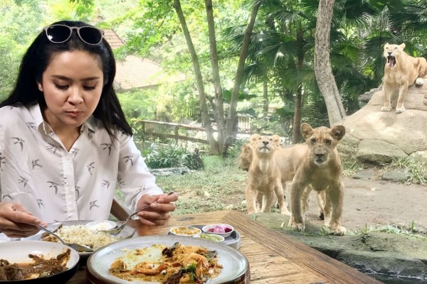10 Potret Vivit Kavi, Pembawa Acara Hits yang Doyan Makan
