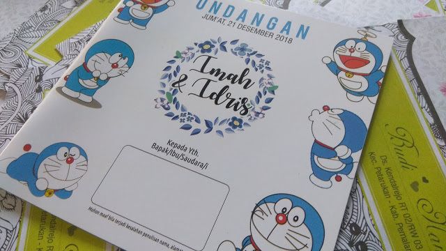 Inspirasi Undangan Pernikahan Doraemon Architecture Archive