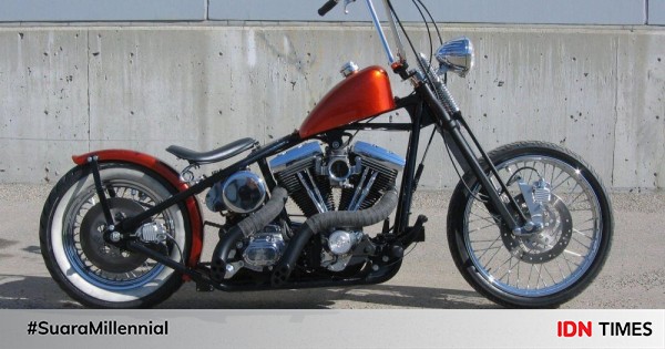 chopper motor harley davidson