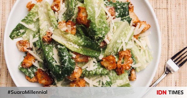 Berasal dari Meksiko, 5 Fakta Caesar Salad yang Jarang 