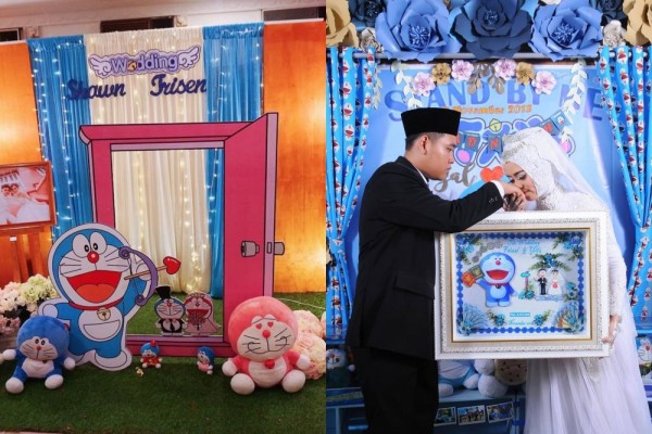 Mau Nikah Tema Doraemon Ini 16 Inspirasi Pernak Perniknya Yang Lucu