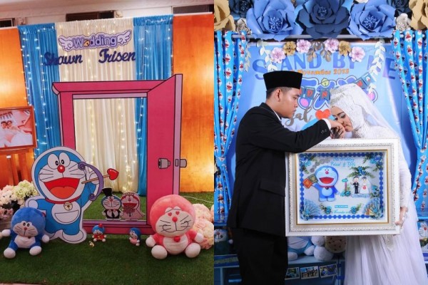 Mau Nikah Tema Doraemon Ini 16 Inspirasi Pernak Perniknya