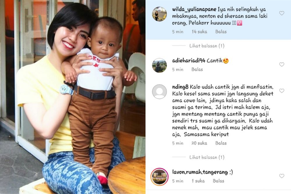 10 Istri Artis Ini Jadi Korban Bully Hater, Keterlaluan Komentarnya