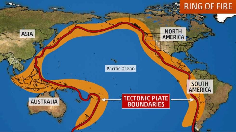 Тихоокеанское огненное кольцо. Огненное кольцо Тихого океана. Тихоокеанское огненное кольцо на карте. Огненный пояс Тихого океана.