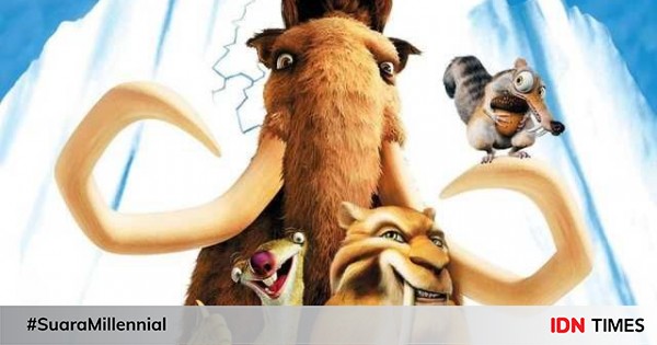 5 Hewan  Purba  Ini Jadi Inspirasi Karakter Unik di Film  Ice Age