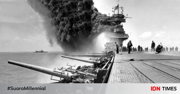 5 Alasan Jepang  Kalah dalam Pertempuran Midway Perang  Dunia  II 