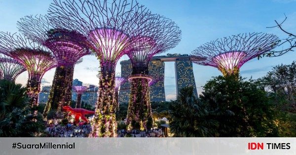 8 Spot Instagramable Di Gardens By The Bay Singapura