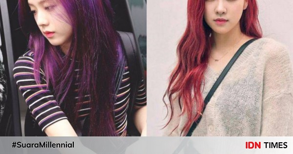 7 Paduan yang  Elegan  dan Trendi dari Warna  Rambut  Burgundy