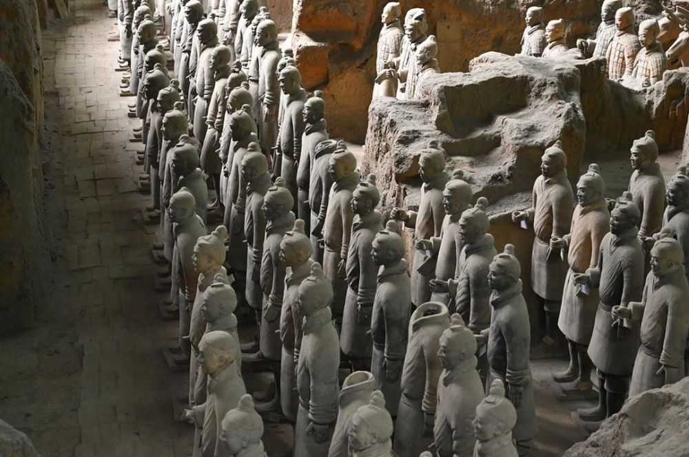 Pasukan Pelindung Kaisar Dinasti Qin di Akhirat