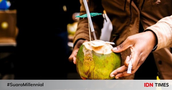 Ini 10 Manfaat Air Kelapa Muda Bagi Kesehatan