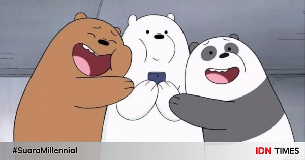 Gambar Panda  Dan Beruang Kartun Gambar Kartun Keren