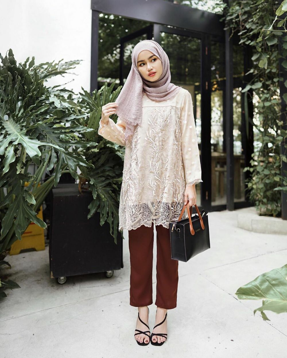 Ootd Kondangan  Hijab  Simple Celana Hijab  Casual