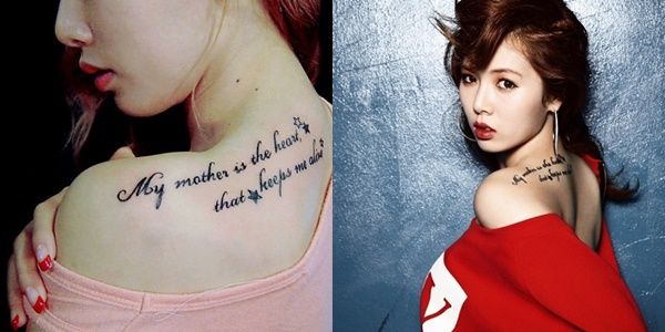 10 Potret Idol KPop dengan Tato Terkeren, Ada Makna Dibalik Tatonya!