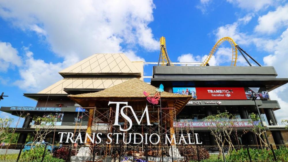 Neon Box Trans Studio Mall Bali Terbakar Menjelang Mal Tutup
