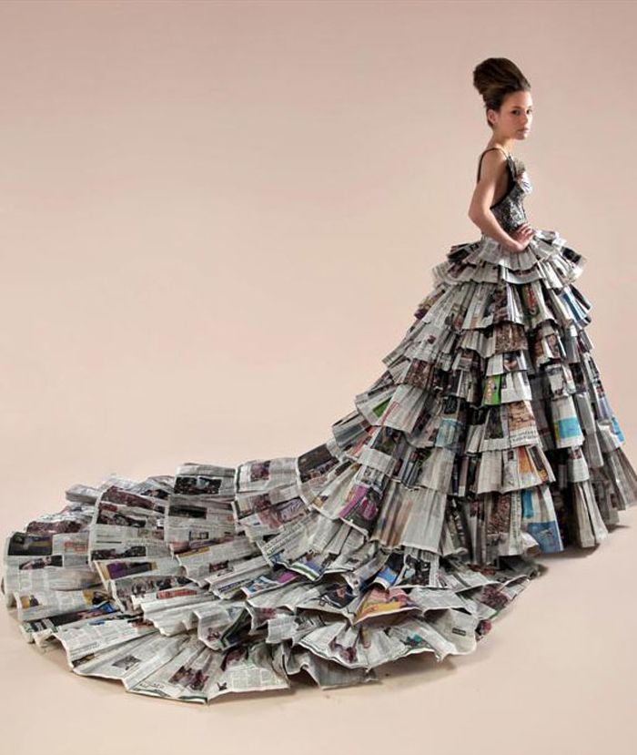 Unik & Aneh! 10 Gaun Pernikahan yang Pernah Diciptakan di Dunia