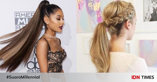 Gak Ngebosenin, 10 Gaya Rambut Ponytail Cantik nan Super Stylish