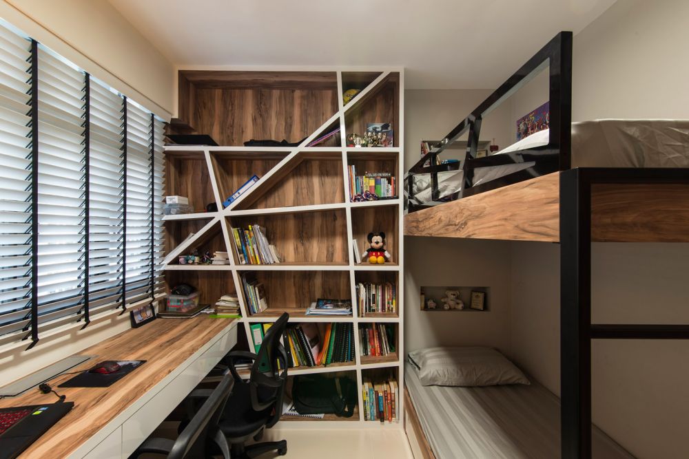 8 Inspirasi Desain  Compact dan Hemat Ruang di Kamar  Tidur  
