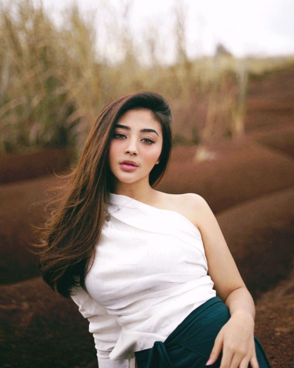 10 Potret Kece Margin Wieheerm Artis Blasteran yang Mirip Ariel Tatum