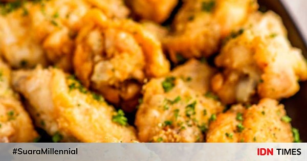  Resep  Membuat Chicken Wings Bumbu Garlic Parmesan Menu ala 