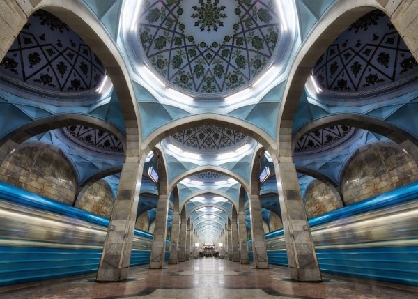 9 Stasiun Metro Tersembunyi dan Indah di Tashkent, Uzbekistan