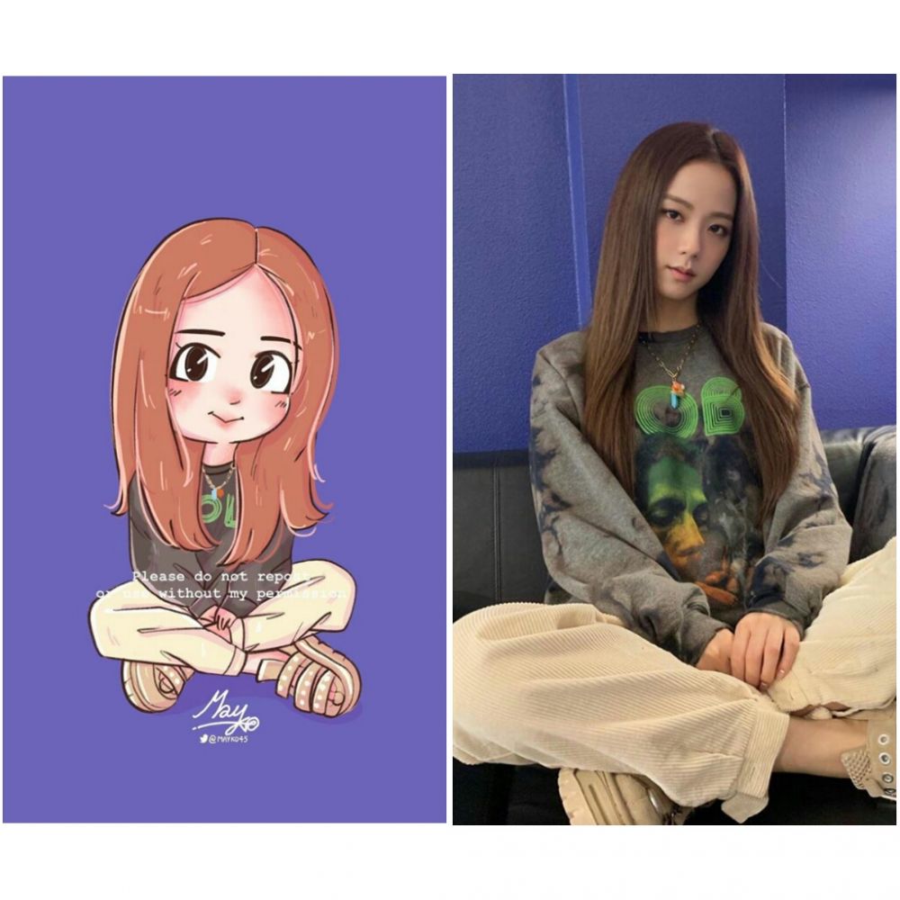 15 Fan Art Blackpink Yang Mirip Banget Member Asli Keren