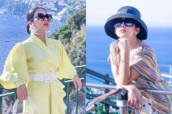 10 Harga Fashion Item Syahrini Saat Liburan ke Italia, Mewah Abis!