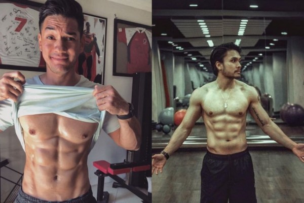 10 'Roti Sobek' ala Seleb Pria Indonesia, Bikin Jantung Berdebar!