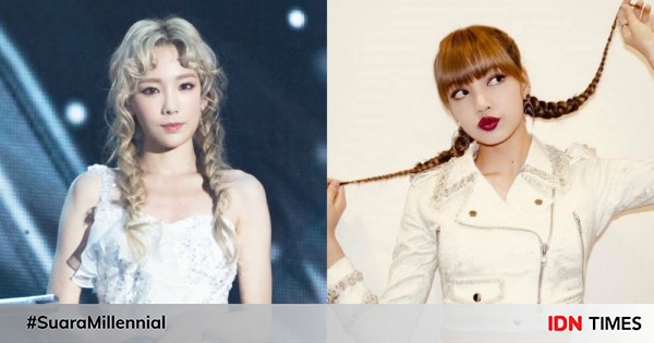 Potret Gaya Rambut Kepang Dua Ala Idol Kpop